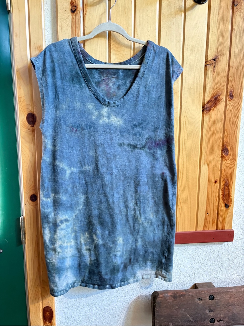 Upcycled Small Batch Ice Tie Dye Cotton Universal Thread Tunic M